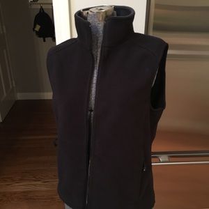 Great layer this time of year LL Bean fleece vest